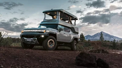 Из электрического Hummer сделали на дом на колесах - Auto24
