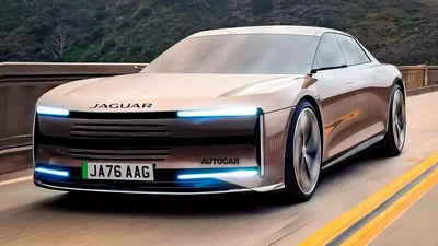 Jaguar готує великий електричний седан - Auto24