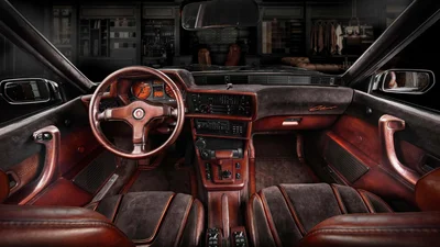 Поляки отреставрировал классический BMW 6 серии: фото - Auto24
