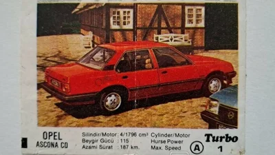 Редкий вкладыш Turbo продали за $200 - Auto24
