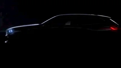 BMW показала тизер i5 Touring, однако "новинку" уже рассекретили шпионы - Auto24