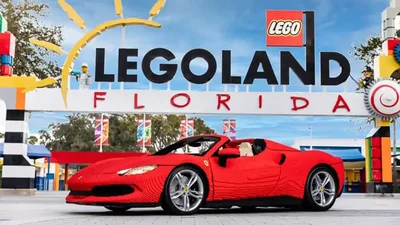 З кубиків Lego відтворили повнорозмірний Ferrari 296 GTS - Auto24