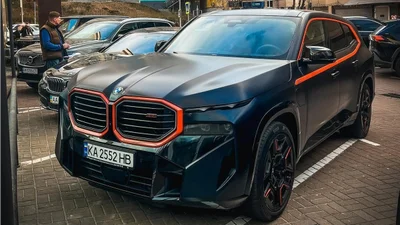 В Киеве заметили роскошный BMW XM в лимитированной версии Label Red - Auto24