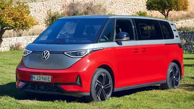 Электрический минивэн Volkswagen ID.Buzz GTX на 335 сил - Auto24