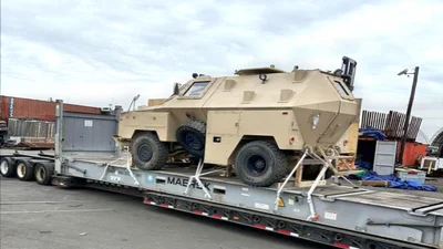 До України везуть з США БТР Blackwater Grizzly: опис, фото, відео - Auto24