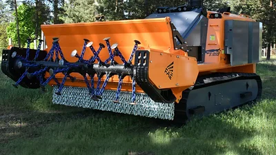 Італійський трактор-розміновувач FAE PT-300 D:Mine українці трохи доробили