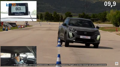 Peugeot e-2008 лосинний тест - Auto24
