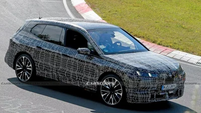 Шпионы заметили BMW iX во время тестирований на Нюрбургринге - Auto24