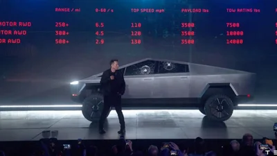 Яким мав бути Tesla Cybertruck - Auto24