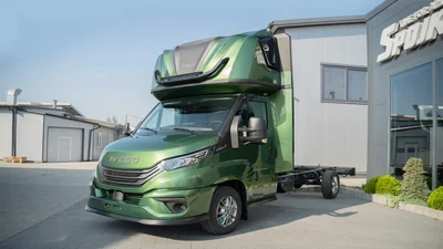 После перелицовки Iveco Daily стал элегантным, стильным и совсем непохожим на себя - Auto24