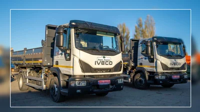 Херсонська громада оновилася самоскидами - Auto24