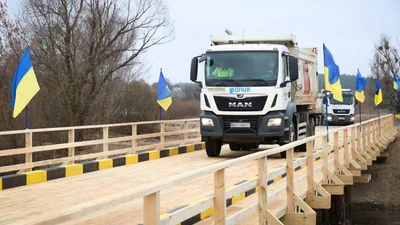 На Київщині зявився ще один міст через річку Тетерів - Auto24