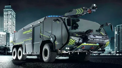 Перша австрійська електрична пожежна машина Rosenbauer: фото, характеристики - Auto24