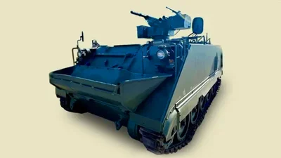 БТР М113 отримав посилену вогневу потужність з дистанційним управлінням - Auto24