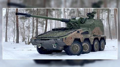 Немецкой гаубицы RCH 155 на грузовике в Украине также будут - Auto24