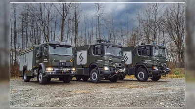 Польская армия усиленно расширяет свой пожарный автопарк - Auto24
