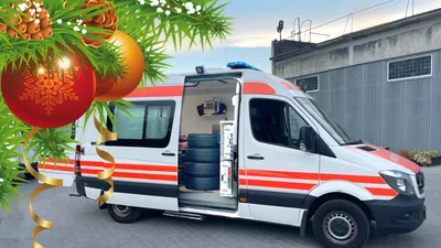 Карету "швидкої" молодята з Німеччини купили за "весільні гроші" - Auto24