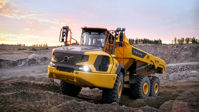 Зчленовані самоскиди Volvo CE: фото, відмінності - Auto24