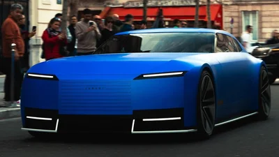 Электрический Jaguar Type 00 ездил по улицам Парижа: видео - Auto24