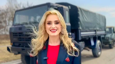 С гонораров от своих концертов и сборов Ирина Федишин купила ВСУ еще 100 автомобилей - Auto24