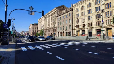 У Києві облаштували черговий наземний перехід замість підземного - Auto24