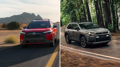 Сравнение Toyota Corolla Cross и Toyota RAV4 - Auto24 - Auto24