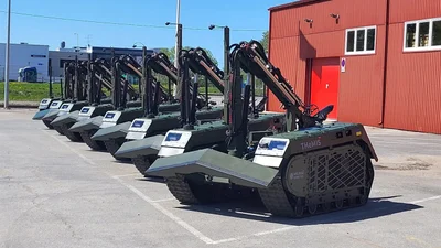 В Украину идут малогабаритные машины разминирования Rocus семейства THeMIS - Auto24
