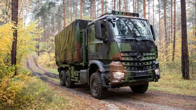 Автопарк Бундесвера пополнят несколько сотен грузовиков Mercedes-Benz Arocs - Auto24