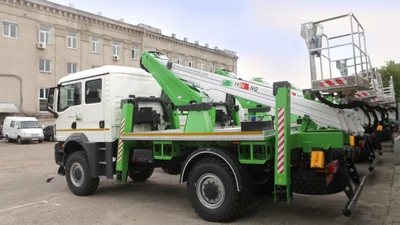 Автовишками Comet на шасі MAN для енергетиків: опис, фото, відео - Auto24