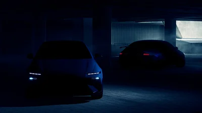 Hyundai готовит новый мощный электромобиль IONIQ 6 N: первый тизер - Auto24
