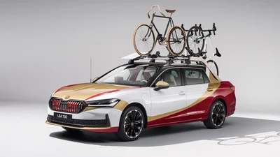 Škoda Superb отримав унікальну версію для транспортування велосипедів: фото - Auto24