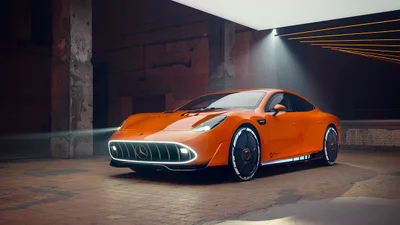Mercedes-AMG показала впечатляющий 1360-сильный концепт электроседана - Auto24