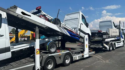 Поки водії автовозів відпочивали, злодії скрутили запаски - Auto24