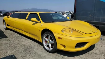 Ferrari 360 Modena превратили в лимузин и выставили на Copart: какая цена - Auto24