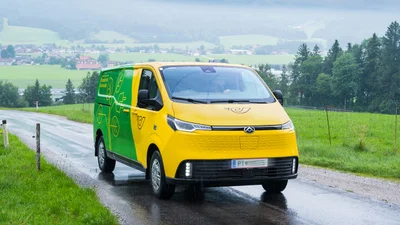 Для горных маршрутов почтальоны Австрии сделали ставку на полноприводные электрические фургоны- Auto24