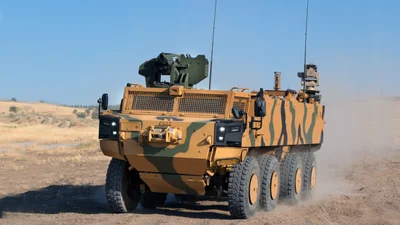 Разведывательный БТР CBRN Pars SCout 8x8 выстоит в зоне ядерного взрыва - Auto24