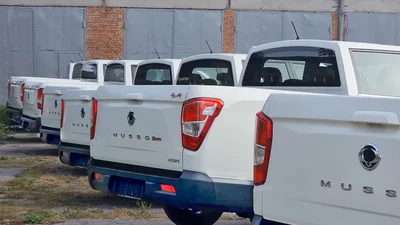Китайские пикапы KGM Musso Grand усилили автопарк ВСУ - Auto24