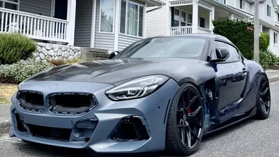 Владелец "переодел" свою Toyota Supra обратно в BMW Z4: фото