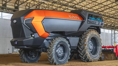 Водень замість дизеля: Kubota показала безпілотний трактор з нульовими викидами - Auto24
