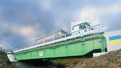 Движение по "японскому мосту" через Гнезну на Тернопольщине открыто - Auto24