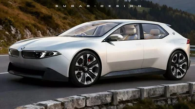 Дизайнер показал новый BMW i1: электрический хэтчбек в стиле shooting brake- Auto24