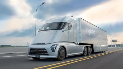 Китайська вантажівка року - водневий тягач Hybot H49 - Auto24