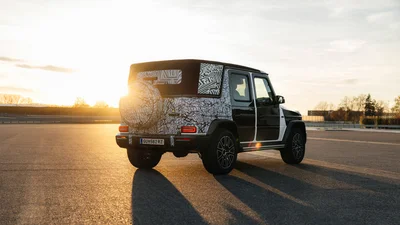 Mercedes-Benz готовит кабриолет G-класса: специальный выпуск уже на тестах - Auto24