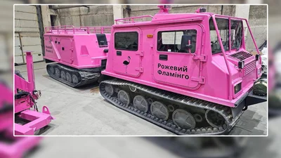 Транспгортер-амфибию "Розовый фламинго" сначала везут в Чили, а уже оттуда на полюс - Auto24