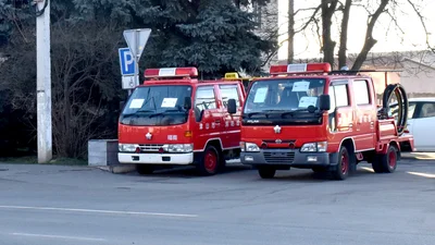 Пожежні машини з Японії прибули у Старокостянтинів - Auto24