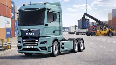 MAN расширил линейку аккумуляторных тягачей моделью eTGX 28.540 6x2-4 - Auto24