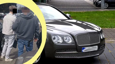 В прокат Bentley взяв фальший директор відомої компанії, але встиг тільки двері в салон відчинити
