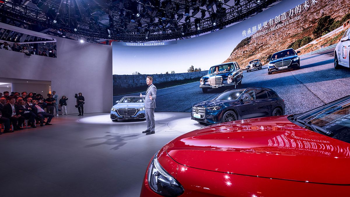 Прем'єри Mercedes-Benz на Auto China 2026 – електричний GLC L та новий S-Class