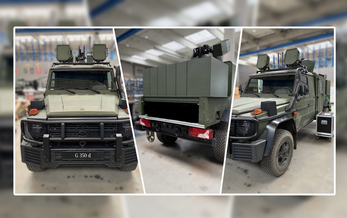 "Гелік" Mercedes-Benz G-Class включився в мобільну антидронову місію ППО