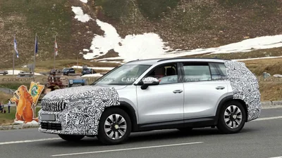 Оновлений кросовер Škoda Kodiaq вперше помітили на тестах в Альпах